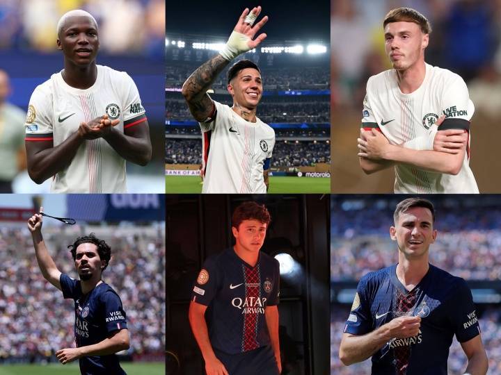 巅峰中场极致绞杀！切尔西3亿三巨头PK巴黎2亿铁三角，谁主沉浮？